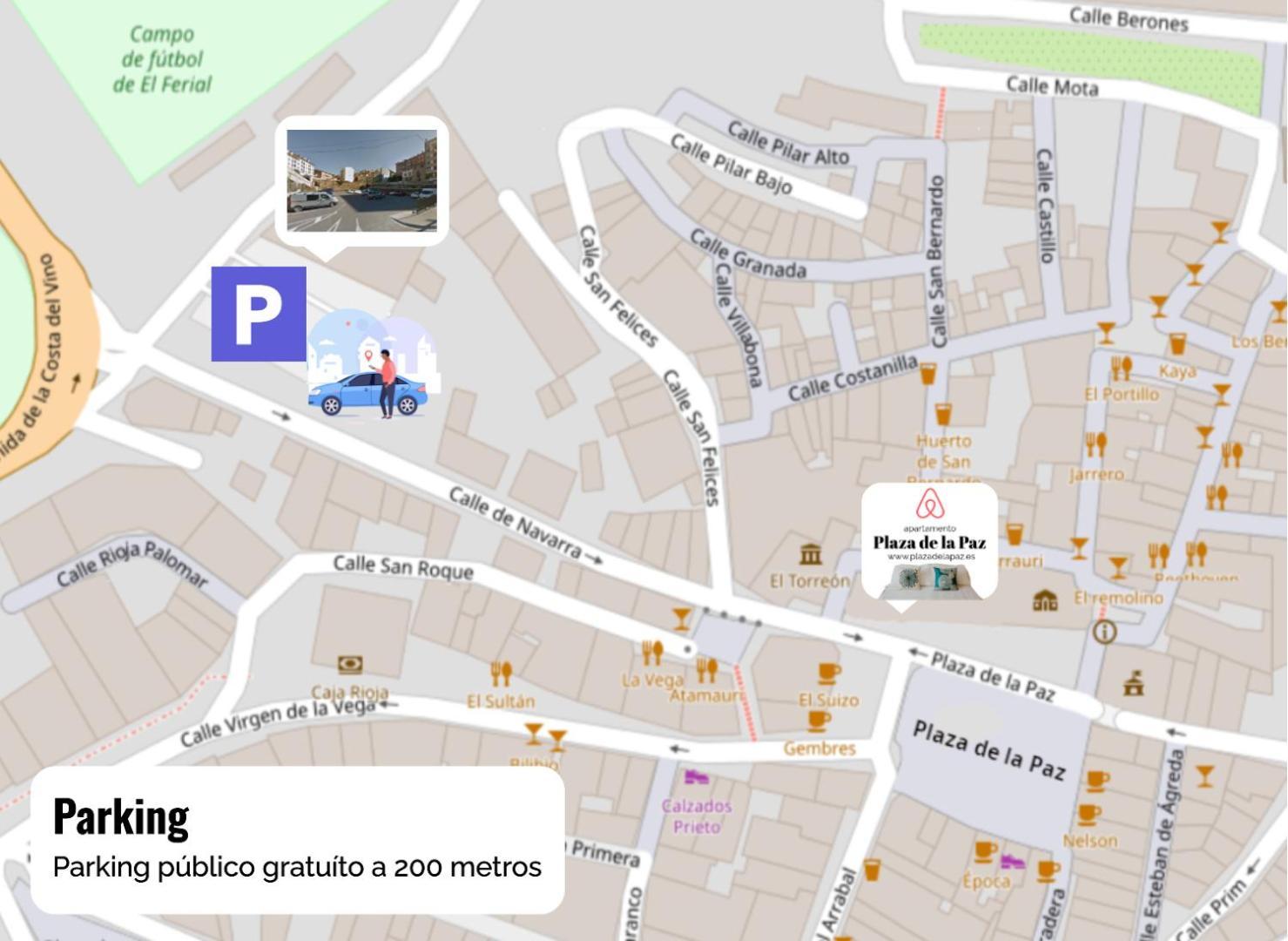 Apartamento Plaza De La Paz Haro Exterior foto